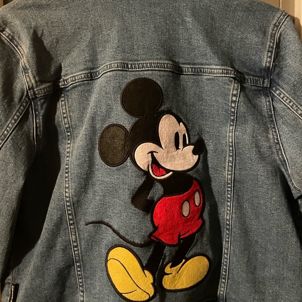 Disney Mickey mouse Jean jacket